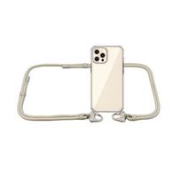 Prabangus kryžminis kaklo dirželis Lanyard laidas Minkštas dėklas iPhone 14 13 15 Pro 16 15 Pro Max X XS Max 7 8 plus XOUXOU Virvės dangtelis For iPhone 14&Case & Strap