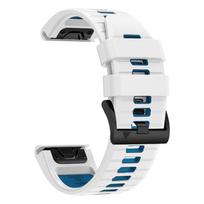 22mm 26mm silikoninis dirželis Enduro 3 Tactix apyrankei Garmin Fenix 8 E 7 7X Pro 5 5X Plus 6 6X Pro Epix Gen 2 QuickFit juostai 1PCS QuickFit 26mm white