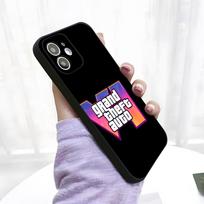 Grand Theft Auto GTA V telefono dėklas IPhone 17 Pro Max 15 Pro 16 14 Plus 12 13 Mini 11 Pro atsparus smūgiams minkštas dėklas iPhone17ProMax gray