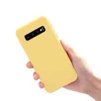 Telefono dėklas Samsung Galaxy S10 Plus S10E S 10 Plus S10 e S10Plus Dėklas Dangtelis Itin plonas matinis Minkštas buferis Silikoniniai telefono dėklai Samsung S10E geltona