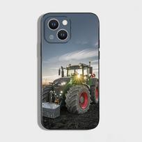 TOPLBPCS F-fendt traktoriaus telefono dėklas, skirtas iPhone 16,15,14,13,12,11 Plus,Pro Max,XS,X,XR,SE,Mini,8,7,Minkšto silikono juodas dangtelis iPhone14Pro