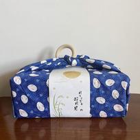 Japoniško stiliaus nosinė Furoshiki Poliesterio medžiaga Bento vystyklas Kvadratinė servetėlė Pietų vystyklas Rankšluostis Dovanų 70X70cm blue
