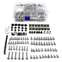 Fairing bolts For HONDA VFR800 VFR 800 800F 1998 1999 2000 2001 98 99 00 2001 Body Fairing Bolt Screw Fastener Fixation Kit sidabras