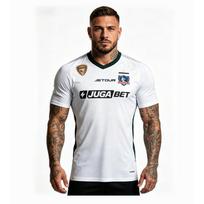 Naujas ČILĖ Colo-Colo 2026 karštas namų futbolo marškinėlis vyrams, tinkamas kasdieniam ir treniruočių dėvėjimui, Y2K atsitiktinis šeimos L gray
