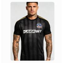 Naujas ČILĖ Colo-Colo 2026 karštas namų futbolo marškinėlis vyrams, tinkamas kasdieniam ir treniruočių dėvėjimui, Y2K atsitiktinis šeimos XL black