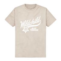 Alex Warren WILDCHILD T-shirt Vasarinė Medvilninė Trumpomis Rankovėmis Moteriška T-shirt Streetwear Unisex Dainininko Dizainas Grafinis Spaudinys Merch Marškinėliai XS white