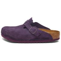 Birkenstock zomšiniai minkšti patogūs madingi sandalai Unisex sandalai Violetiniai 1023524 39 black
