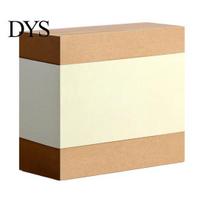 Big Size Notes Stick Notes, 4x4in Self-Stick Cube Pads, 400 Heavy Duty Sheets/Pad Adhesive Memo Pads for Office, School, Home Reusable šviesiai ruda spalva