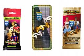 Panini fifa 365 2024 medium tin premium gold sachet fat pack sachet