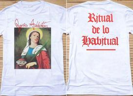1990 Jane#039;s Addiction Ritual De Lo Habitual Album Promo TShirt Jane#039;s Addictio Unisex T-Shirt XL gray