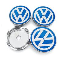 4 VNT. 60 mm Automobilio ratlankių dangteliai Automobilio rato centro dangtelis Ratlankių dangteliai Automobilio priedai Volkswagen Jetta MK5 MK6 Golf-4 5 6 7 Passat 3B7 601 171 B5 B6 B7 T4 T5 mėlyna