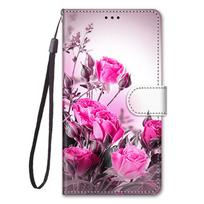 A52S 5G SM-A528B dėklas Samsung Galaxy A52s 5G telefonui, dangtelis, odinis atverčiamas dėklas su paveikslėliu, skirtas Samsung A 52s A52 S 5G telefonams, Capa for Samsung A52 pink