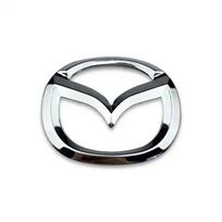 Automobilio vairo priekinės emblemos logotipas lipdukas Mazda 2 3 5 6 7 323 626 RX7 RX8 MX3 MX5 Axela Atenza CX-3 CX-4 MPS hkwmg66 For Mazda sidabras