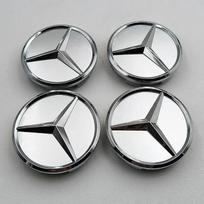 4 vnt. 60 mm ratlankių centriniai dangteliai, skirti Mercedes Benz A B C E S CLA CLS GLK ML GLA GLB GLC GLE priedai DP1