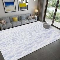 Sniego Peizažo Kilimas Žiemos Namų Dekoras Sniego Danga Kalėdinės Eglutės Fono Dekoravimui Dirbtinio Sniego Grindų Kilimėlis DIDELIS DYDIS 40cmx120cm gray