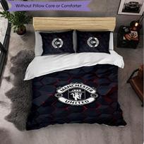 Manchester United FC tematikos patalynės komplektas 3 dalys Užvalkalas antklodei Dekoratyvinė patalynė paauglių kambariui Namų dekoravimas 140cm*200cm