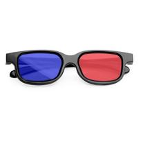 Tikri Kino 3D Akiniai 3D TV Filmo Žaidimo Akiniai Universalūs 3D red blue glasses
