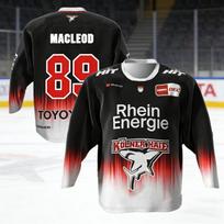 Haier MacLeod # 89 Russell 2026 DEL Tėvų ir vaikų Vokietijos ledo ritulio marškinėliai 3D spausdinti apvaliu kaklu ilgomis rankovėmis T-shirt 5XL