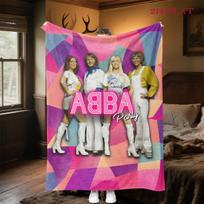 ABBA Iconic Music Legacy blanket Camping trip Soft and comfortable Outdoor plush blanket Christmas gifts Machine washable 80cm x 120cm