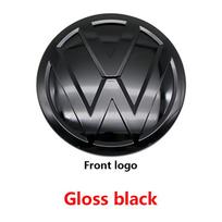 Volkswagen VW Priekinės grotelės Galinės bagažinės emblema Ženklelis Dangtelio apdaila Logotipo dekoravimo lipdukas Tiguan 2017 2018 2019 2020 priedams gray