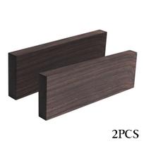 Ebony DIY Knife Handle Knife Scale Musical Instrument Block 120×40×10 Mm (3/8 ×1.5&q 2PCS Knife Scales
