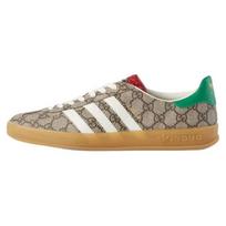 GUCCI x Adidas Originals Gazelle Drobė Stilingi Riedlentės Batai Vyriški Ebono 715222 FAAR3 9751 39 gray