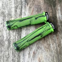 1 pora dviračio vairo rankenėlių, vieno fiksavimo, neslystančios, minkštos gumos rankenos dangtelis, kalnų dviračiui, nusileidimo dviračiui, pakeitimui
