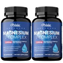Magnio 7-komplekso kapsulės 120 vnt. 1000 mg — Raumenų funkcija, kaulų sveikata, mineralų palaikymas, kasdienė savijauta 120*2