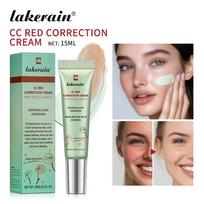 Lakerain Centella Asiatica CC korekcinis kremas Spalvos koregavimo bazė Raudonumo ir pilkumo koregavimo gelis Vandeniui atsparus veido makiažas Kosmetika beige