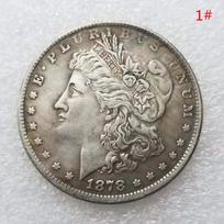 1878-1887 JAV Morgan Sidabrinis Doleris $1 Proginės Monetos Kopija Grynasis Varis Seno Amato Kolekcijos Linksmų Kalėdų Dovana 1#