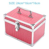 Eyelash Extension Storage Case Cilia Makeup Cosmetic Box Lashes Ladies Make Up Tools Box Beauty Make Up Tools A5 pink
