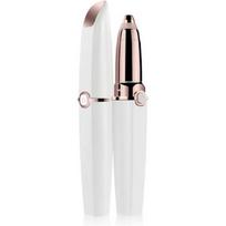 Abiya Facial Hair Remover Eyebrow Trimmer 2-in-1 Women's Electric Nose & Body Epilator USB Rechargeable LED Light Included white