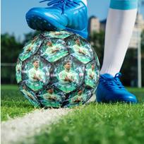 Lamine Yamal Fashion Size 5 Football Wearproof Non‑Slip Soccer Ball For Sports Training Entertainment Use Size 5 blue