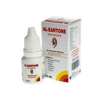 3 x AL-EARTONE Ear Drop 10ml Each Antifungal & Antibacterial - 100% Ayurvedic