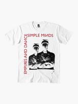Simple Minds Simple Minds - Empires and Dance Premium T-Shirt M balta
