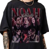 Noah Sebastian Retro Grafinis Unisex Marškinėlis S-5XL XXXXL gray