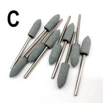Dantų protezų poliravimas žalias smėlio akmens medžiagos Dantų balinimas Dantų laboratorijos poliravimo medžiaga 40 pcs C