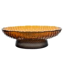 Serviravimo dubuo Mondex Daz Glass, 29.5 cm x 8.5 cm, geltona sp., stiklas