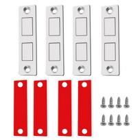 Durų magnetai Itin plonas Spintelės durų magnetinis fiksatorius Lipnus Lengvai montuojamas Baldai Spintelė 2pcs