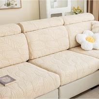 Elastingas sofos užvalkalas sofos užvalkalas sofos kepurė Vienspalvis sofos užvalkalas viskas įskaičiuota Four Seasons Universalus užvalkalas sofos pagalvėlės užvalkalas Headrest beige
