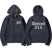 Band Reperis Eminem Zip Sweater Vyriškas moteriškas sportinis džemperis 3XL tamsiai pilka spalva