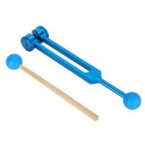 136.1HZ Aliuminio lydinio kamertonas Medinis plaktukas Kamuolys Garso terapijos įrankių rinkinys blue