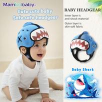 Mambobaby Saugus Anti-Šoko Kūdikio Šalmas Mažylio Galvos Apsauga Galvos Apdangalas Kūdikiui Mokantis Ropoti, Vaikščioti Apsaugoti Nuo Sužeidimų Susitrenkus Kritus One Size gray