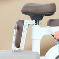 Vaikiška dviračio priekinė sėdynė Lengvas montavimas Vaikiškas dviratis Kalnų dviračiams Juoda ruda