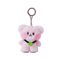 Animacinis pliušinis žaisliukas raktų pakabukas Yujin Gaeul Wonyoung LIZ Rei Leeseo Minive kimštas lėliukės raktų pakabukas white