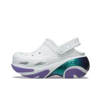 Crocs Bubble Crush Reflector Apvalus priekis Universalūs klumpės Unisex klumpės Baltos Violetinės 210743-1NK 37-38 white