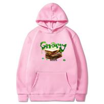 KATSEYE Gnarly Funny Style Hoodies Vyrams Moterims 2025 hip hop vintage streetwear Vilnos ilgomis rankovėmis laisvi korėjietiško stiliaus džemperiai S white