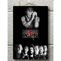 Linkin Park Metalinis skardinis ženklas Sienų dekoras Dovana gitaristui 20x30cm