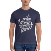 smulkus grietinėlės žuvies filė Būtinas T-shirt juokingi marškinėliai vyrams per didelis marškinėlis vyrams Estetiški drabužiai vasaros marškinėlis M blue
