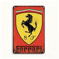 Automobilis Motociklas Retro Skardos Tapyba Baras Kavinė Rankdarbių Dekoracija Kūrybinga Namų Sienų Dekoras Plakatas Ferrari 488 F8 20x30cm（7.8x11.8inch）